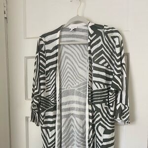 Chicos size 2 sweater 3/4 sleeves